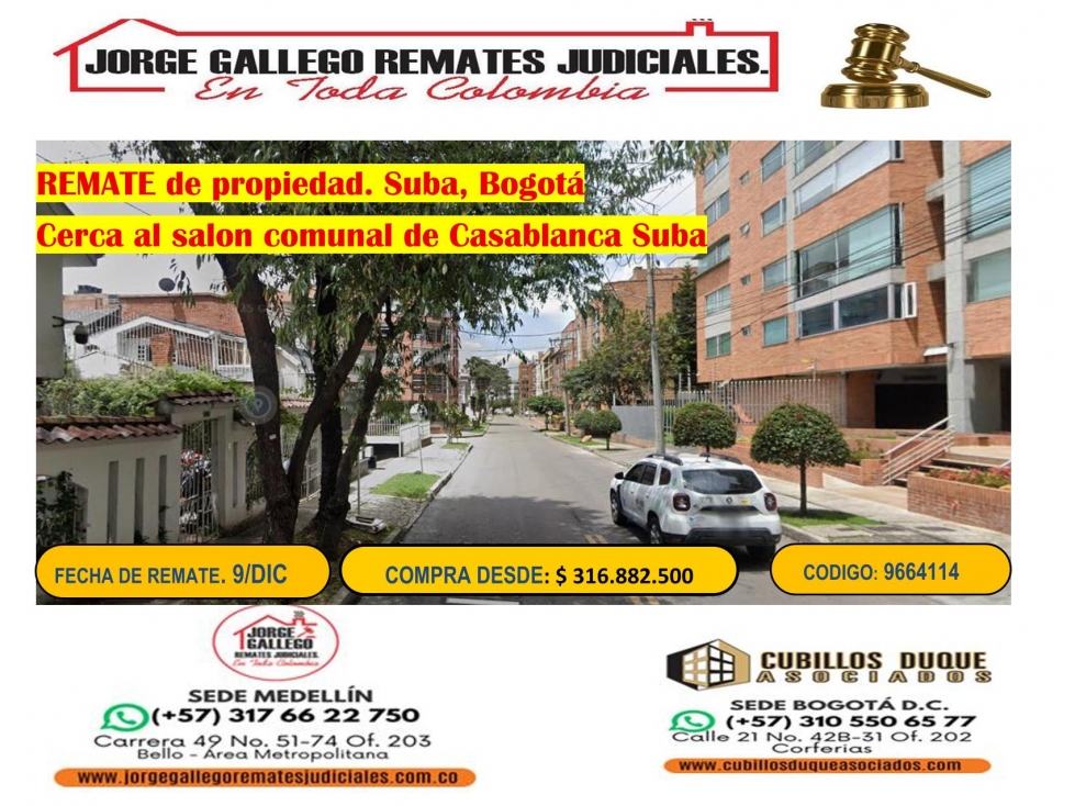 REMATE DE PROPIEDAD