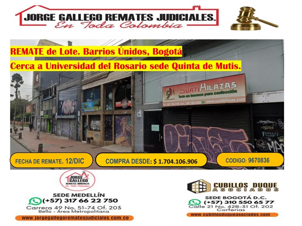 REMATE LOTE
