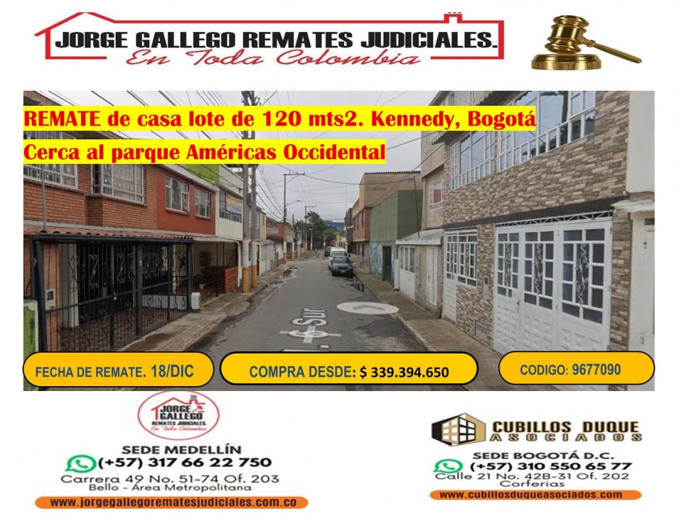 REMATE CASA LOTE