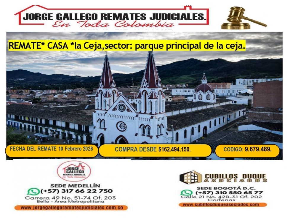 Remate*Casa * la Ceja
