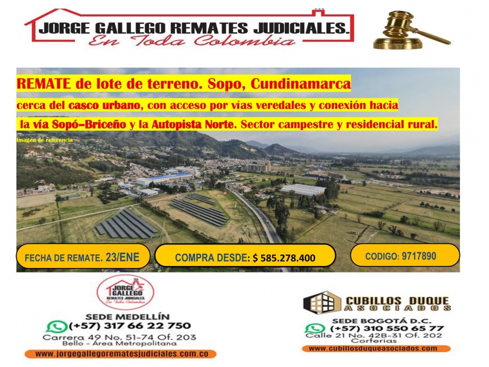 REMATE LOTE DE TERRENO