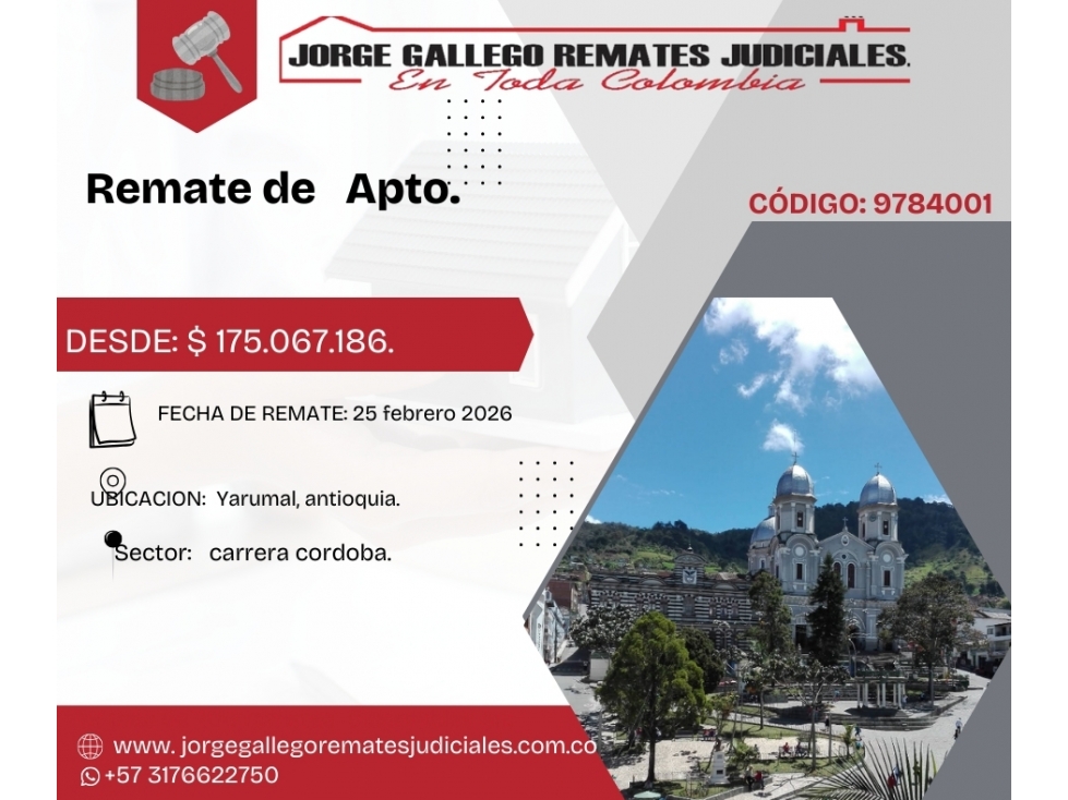 Remate*casa* Yarumal.
