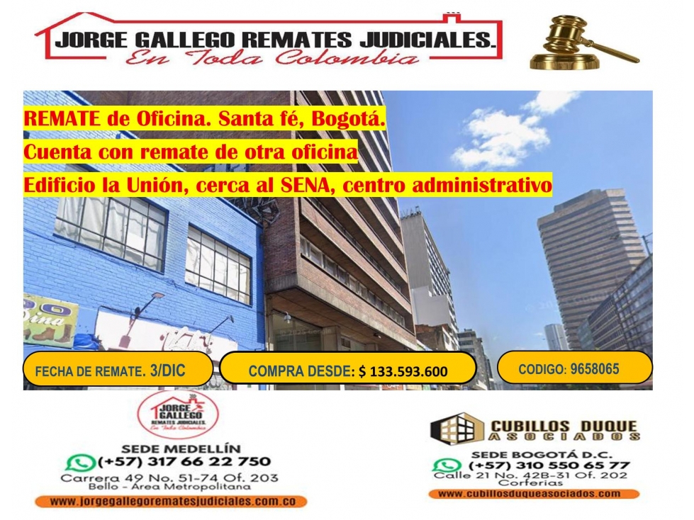 REMATE DE OFICINA
