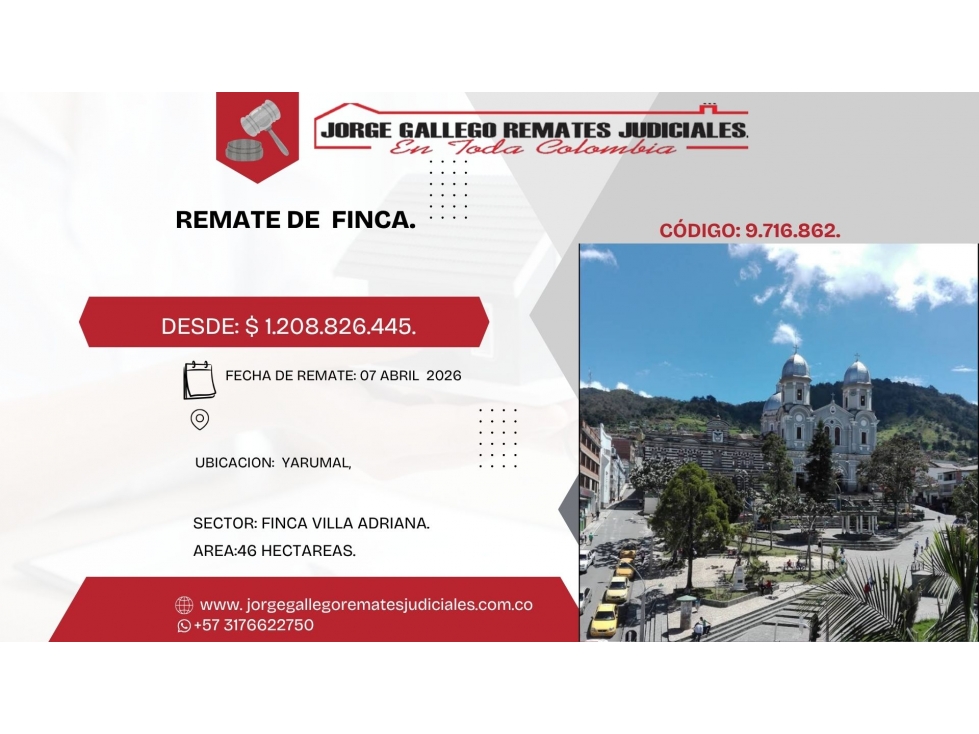 Remate*Finca* Yarumal Antioquia. - 1