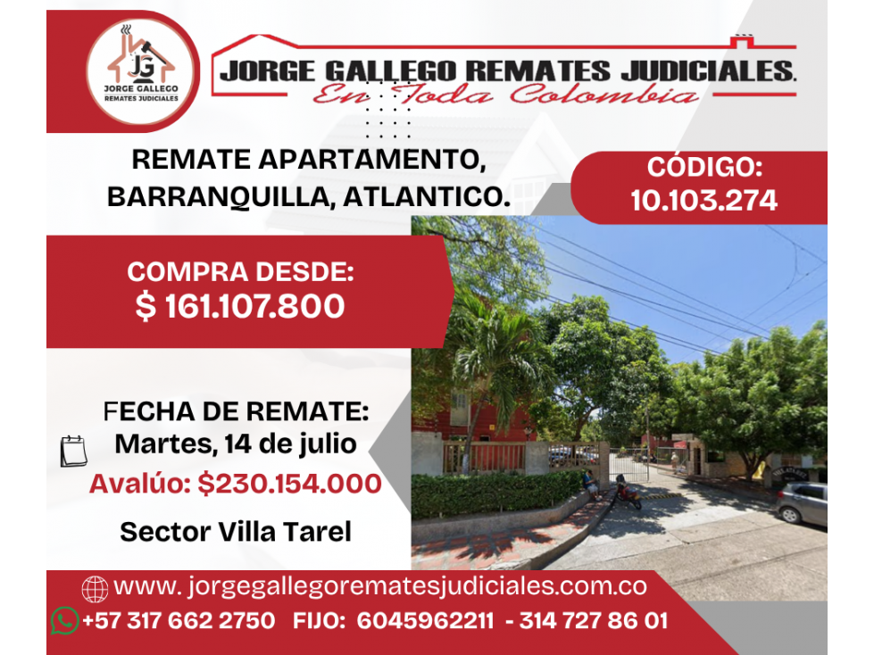 REMATE APARTAMENTO, BARRANQUILLA, ATLANTICO — foto 2
