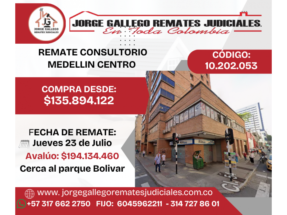 REMATE OFICINA MEDELLIN CENTRO — foto 2