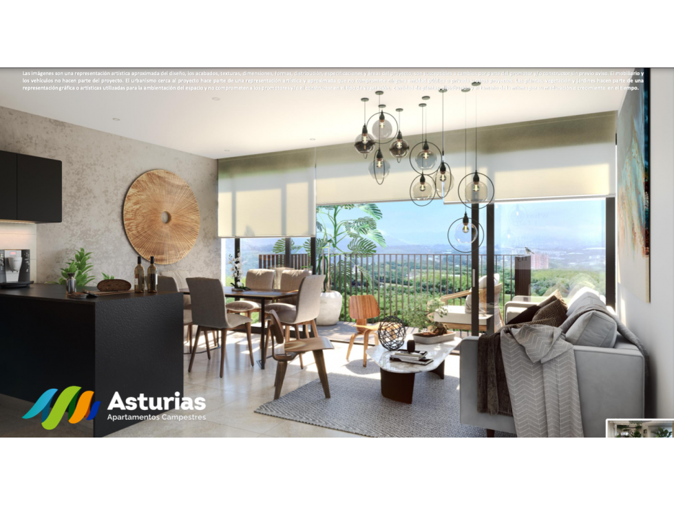 Apartamento 2 alcobas Conjunto Cerrado Cerritos Pereira