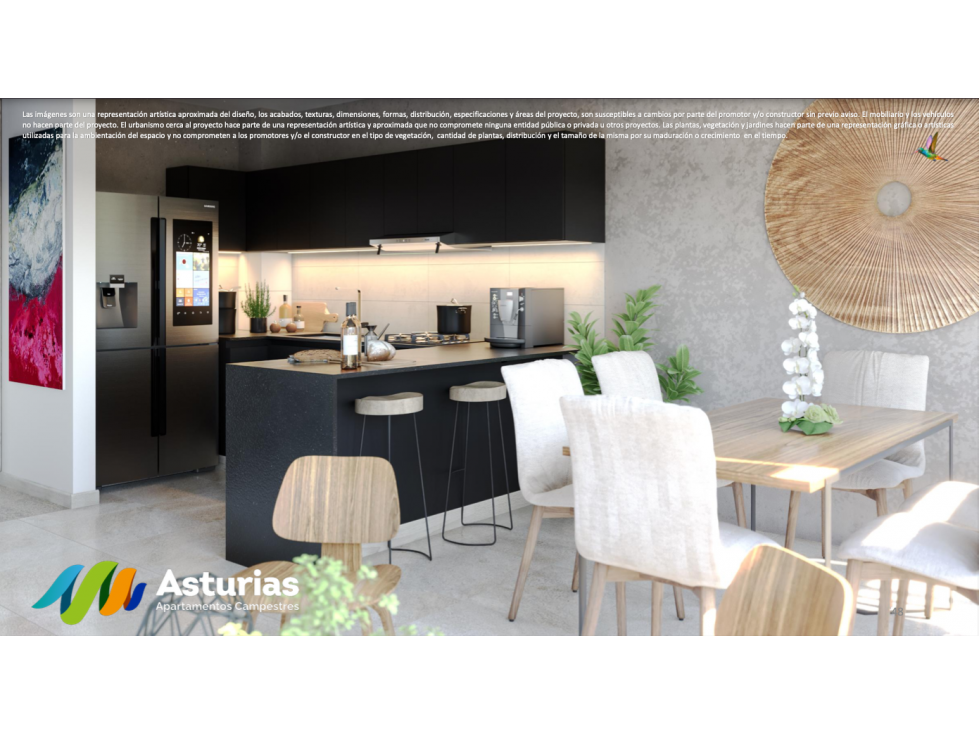 Apartamento 2 alcobas Conjunto Cerrado Cerritos Pereira — foto 2