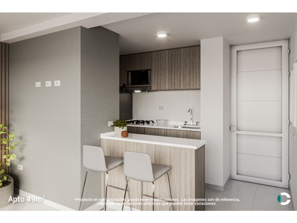 Apartaestudio en venta en la Ceja sector Montesol