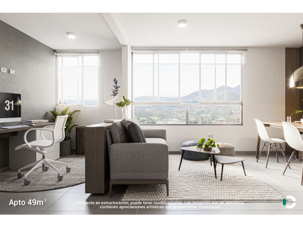 Apartaestudio en venta en la Ceja sector Montesol — foto 2