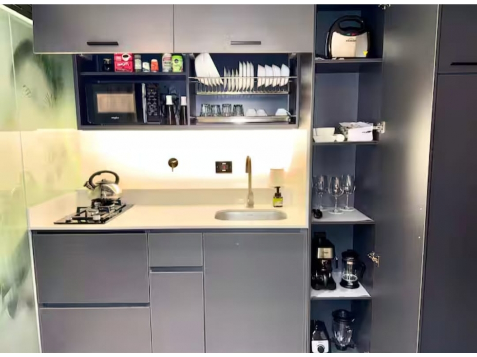 Apartaestudio para rentas cortas en venta en Medellín, La Candelaria — foto 4