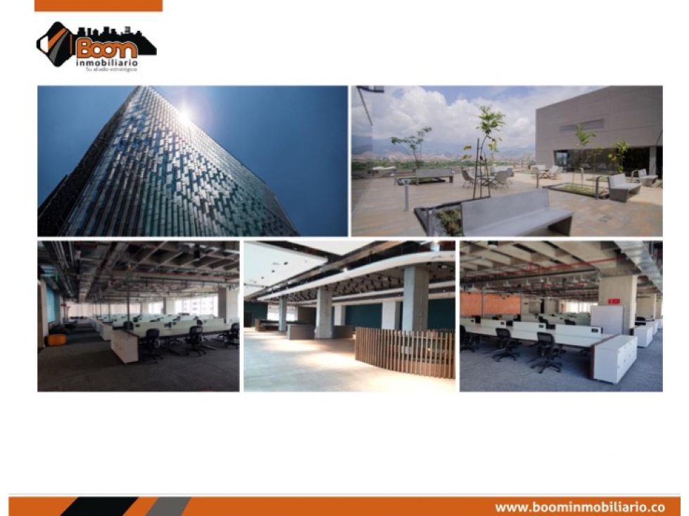ARRIENDO OFICINA 812 M2 AMOBLADA EN FIC 48 MEDELLIN — foto 4