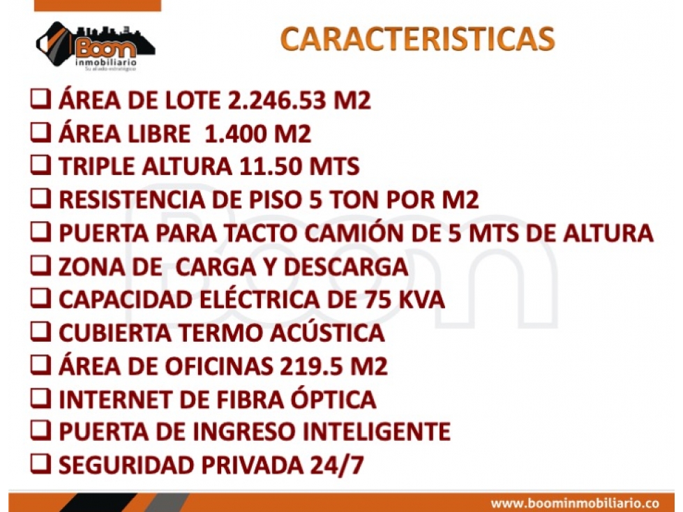 VENTA BODEGA TOCANCIPA 1.718 M2 PARQUE INDUSTRIAL - 2