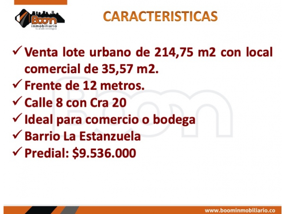 VENTA LOTE COMERCIAL 215 M2 CON LOCAL SAN ANDRESITO SAN JOSE — foto 2