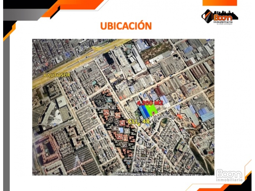 VENTA LOTE INDUSTRIAL 4.202 M2 EN CAZUCA SOACHA - 2