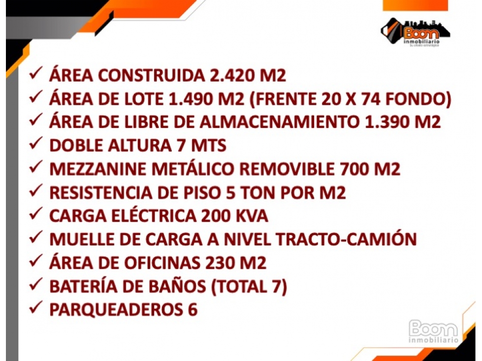**VENTA / ARRIENDO BODEGA DE 2.420 M2 PUENTE ARANDA BOGOTÁ — foto 2