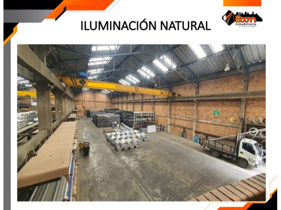 ARRIENDO BODEGA 1.400 M2 LIBRES - PUENTE GRUA - FONTIBON — foto 3