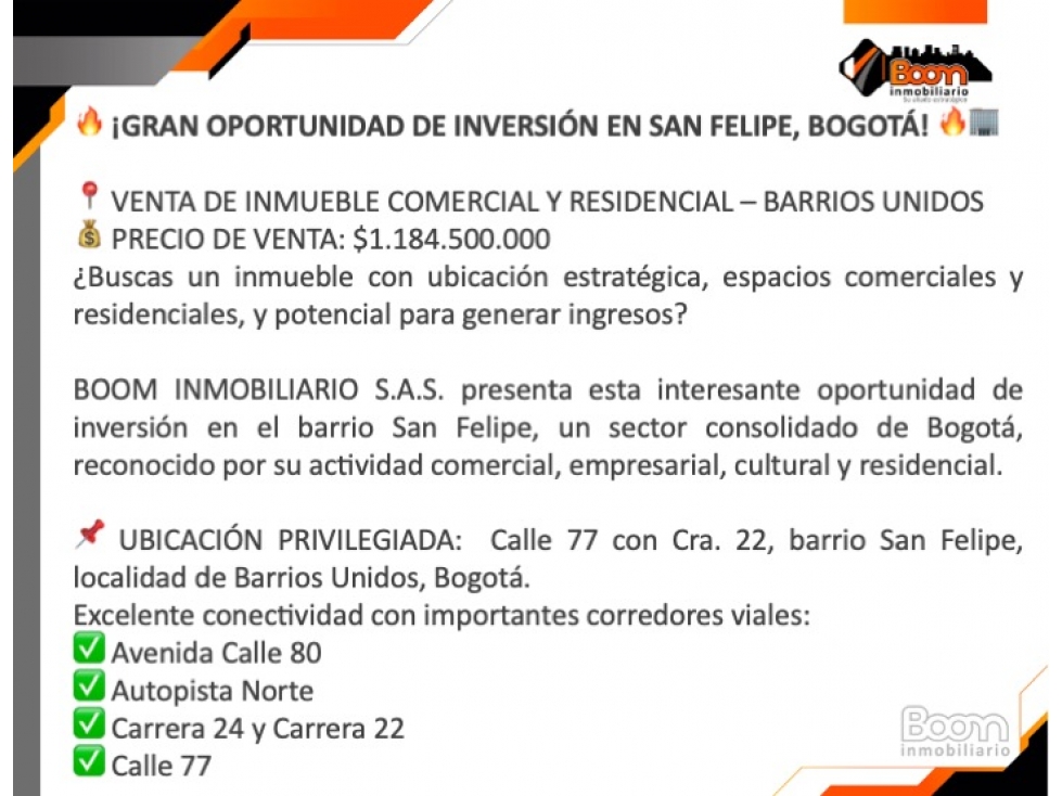 VENTA BODEGA Y VIVIENDA 243 M2 BARRIO SAN FELIPE BOGOTÁ - 2