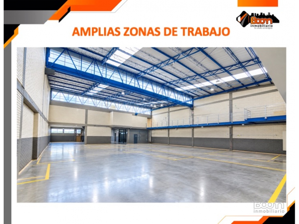 ARRIENDO BODEGA 1.500 M2 PUENTE ARANDA 50 KVA - 3