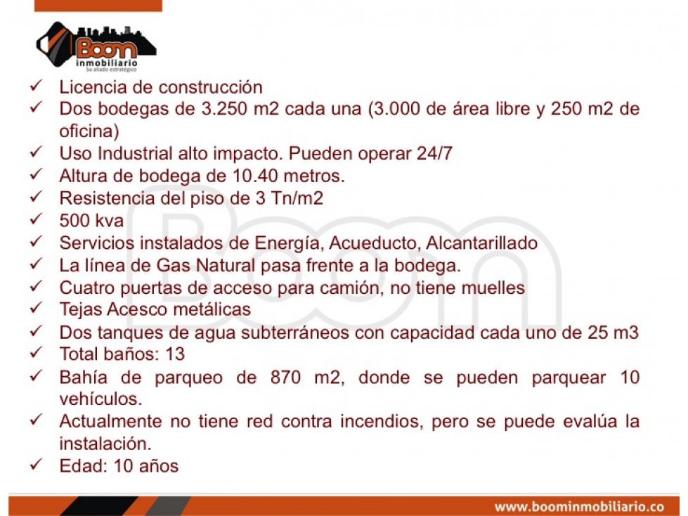 ARRIENDO BODEGA MOSQUERA 6.500 M2 - 3