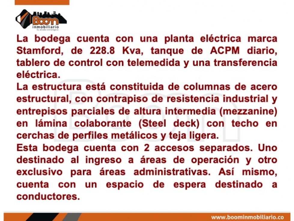 ARRIENDO GRAN BODEGA 9.256 M2 EN SIBERIA - 3