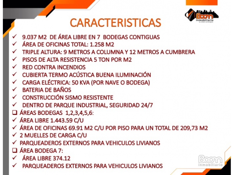 VENTA ARRIENDO BODEGAS 10.295 M2 PARQUE INDUSTRIAL TOCANCIPÁ - 2