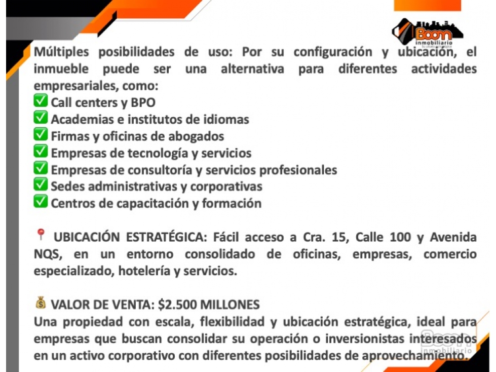 VENTA - ARRIENDO OFICINAS 176 M2 CLL 104 CON CRA 15 — foto 4