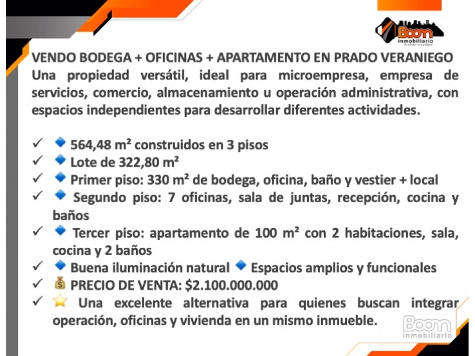 VENDO BODEGA 562 M2 PRADO VERANIEGO BOGOTÁ — foto 2