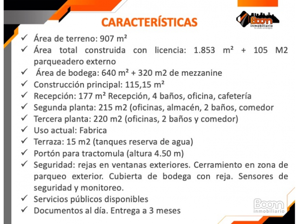 VENTA BODEGA 1.853 M2 TOBERIN - 3