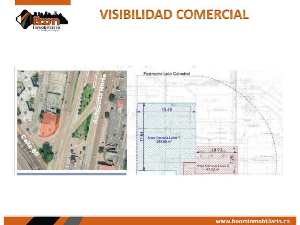ARRIENDO LOCAL 269 M2 LOS HEROES - BOGOTÁ — foto 3