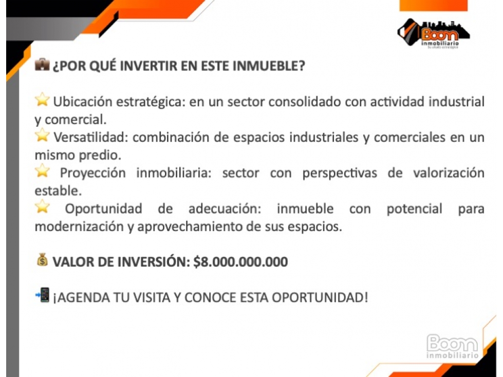 VENTA BODEGA 1.853 M2 TOBERIN - 4