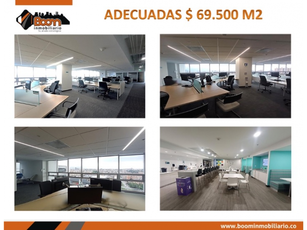 ARRIENDO OFICINAS 782 M2, 1.205 M2 Y 2.099 M2 EN CLL 127 — foto 5