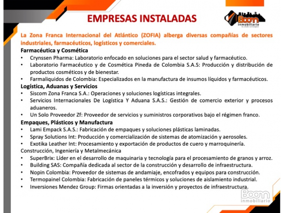 VENTA 4 LOTES INDUSTRIALES ZONA FRANCA ZOFIA - 5