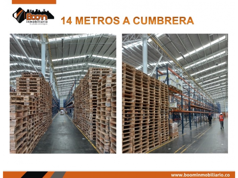 ARRIENDO GRAN BODEGA 9.256 M2 EN SIBERIA - 6