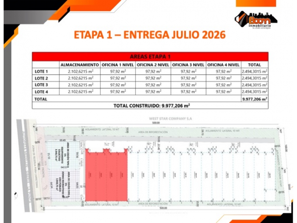ARRIENDO BODEGAS SIBERIA TENJO DESDE 2.494 M2 HASTA 39.099 M2 - 4