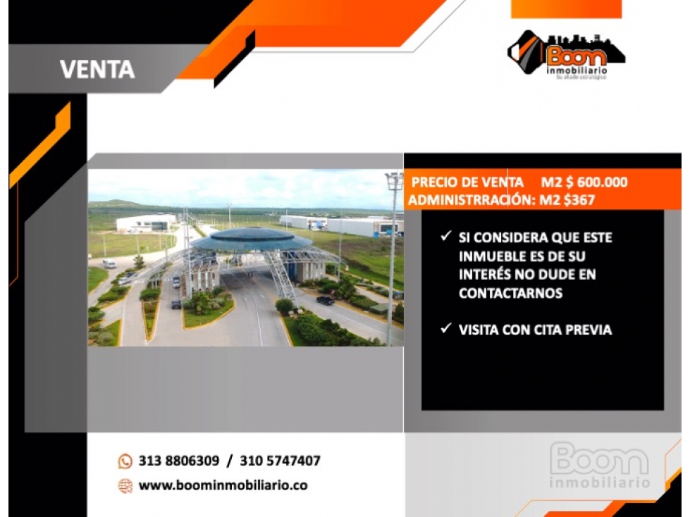 VENTA 4 LOTES INDUSTRIALES ZONA FRANCA ZOFIA - 6