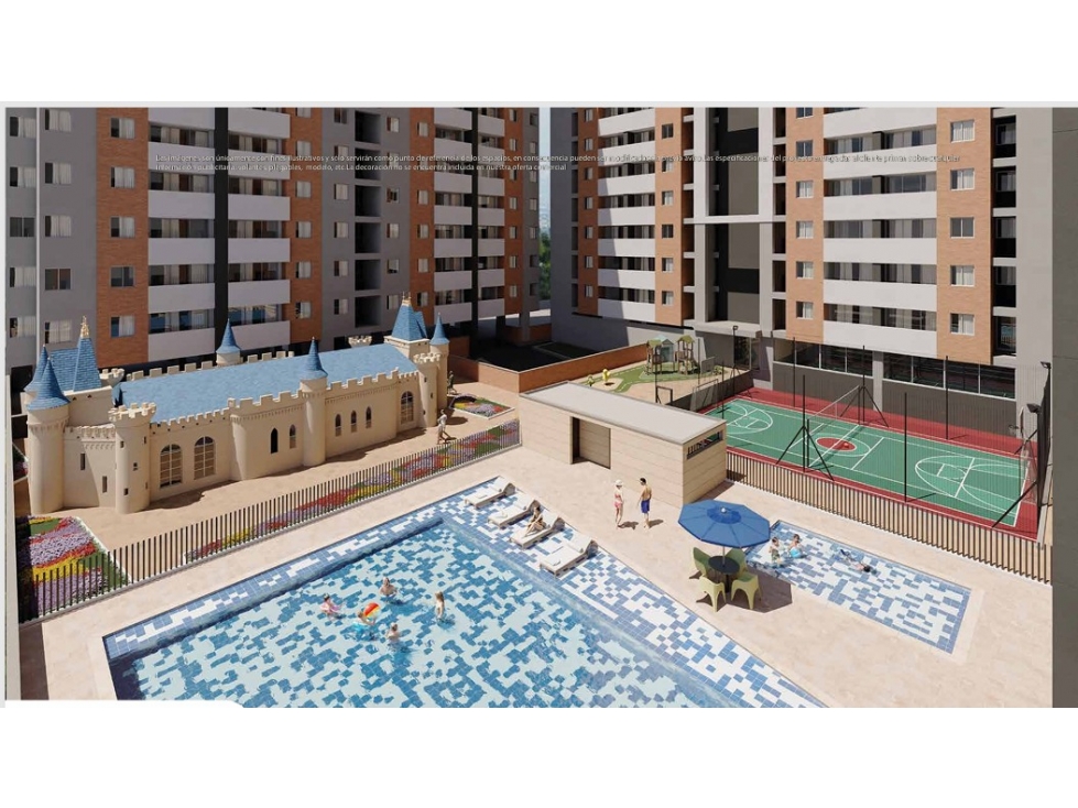 Apartamento en venta, sector La Aldea, La Estrella
