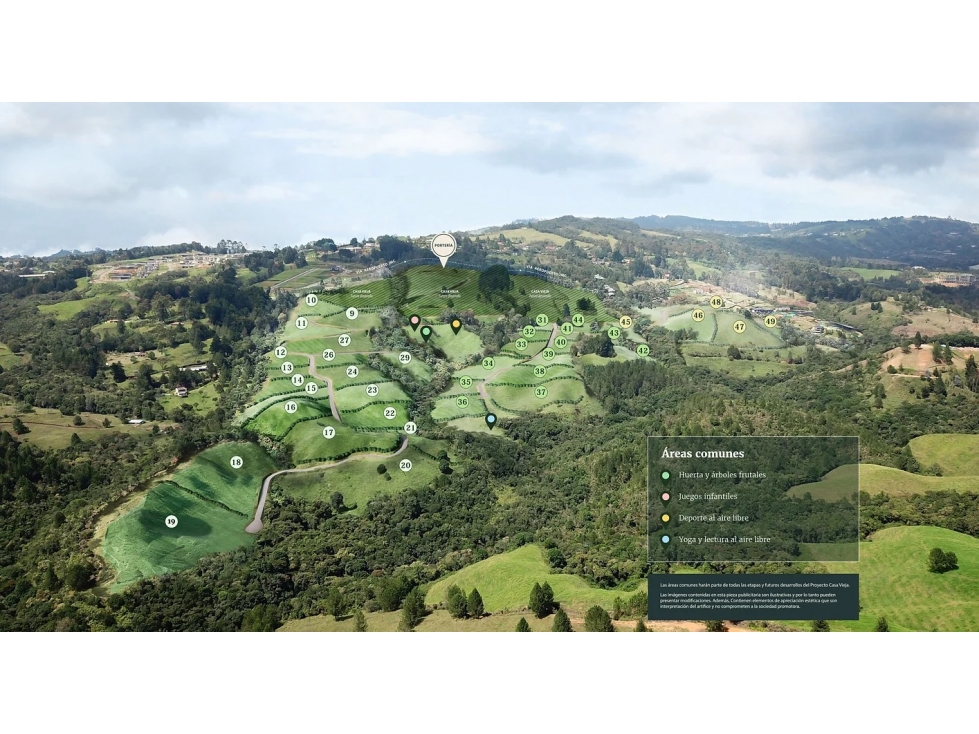 Lote Rodeado de Naturaleza en Venta Sector Alto de las Palmas