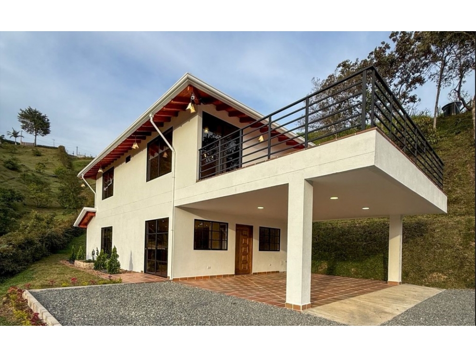 Casa campestre en venta, vereda La Enea, San Vicente