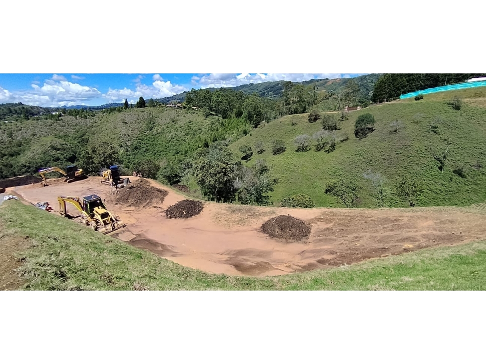 Lote Campestre en venta, Parcelación con Vista Valle de San Nicolás — foto 3