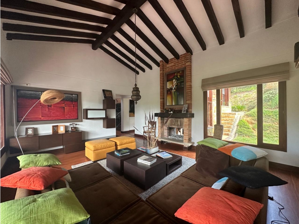 Casa Campestre en Venta Sector Loma Del Escobero, El Retiro — foto 5