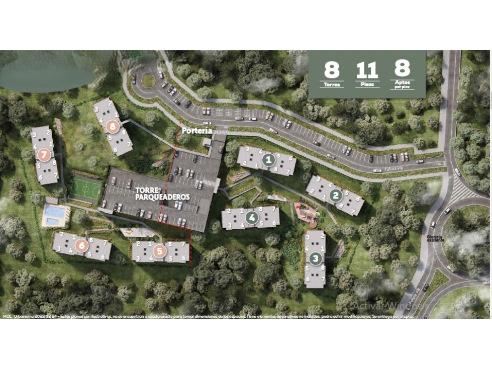 Apartamento VIS en cesión con parqueadero Rionegro — foto 6