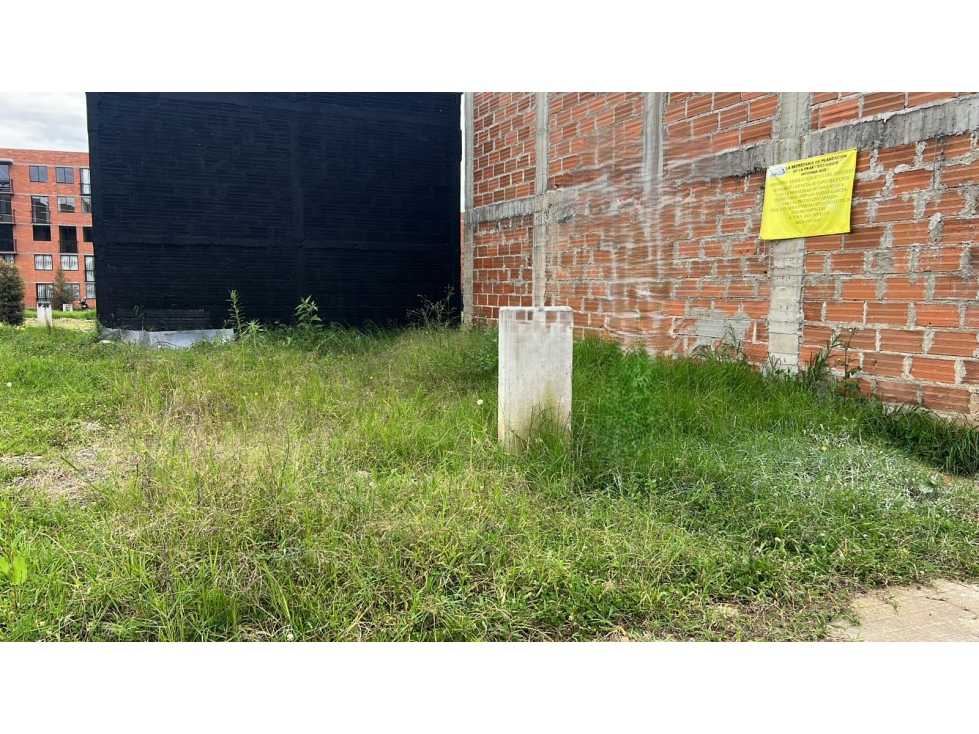 Venta de Lote en La Ceja - sector San Sebastián