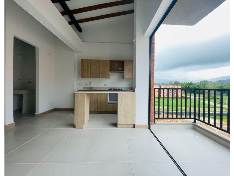 Venta de apartamento nuevo en unidad cerrada en La Ceja — foto 2