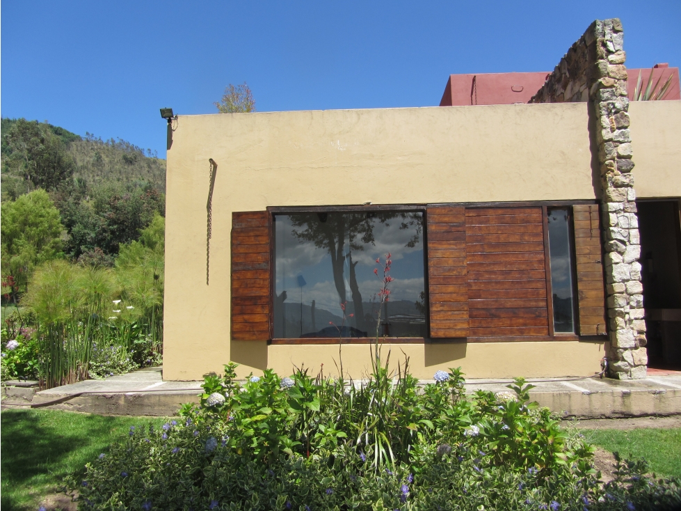VENDO CASA CAMPESTRE SUESCA - 4