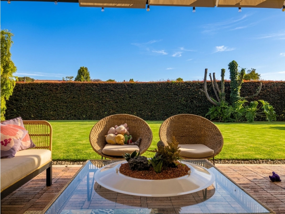 Casa en venta Hacienda Fontanar tipo R, Chía | 270 m² | 3 alcobas