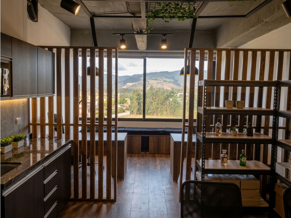 Oficina en Venta Cajicá 31m² Centro Empresarial NOU, Vista Montañas