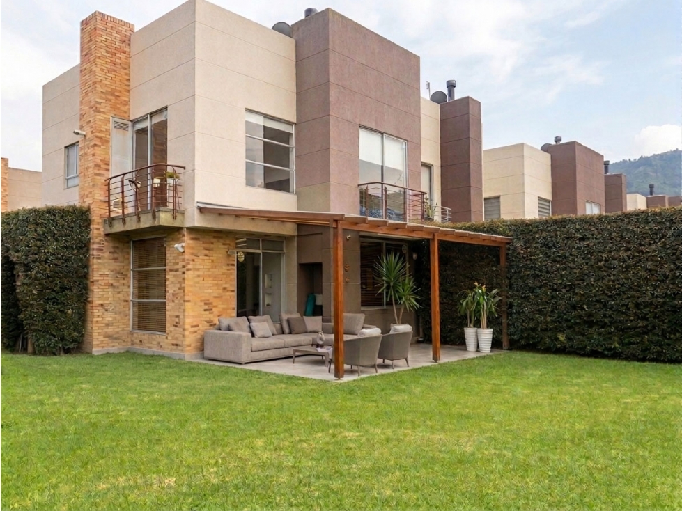 Casa en Chía con Lote de 429 m² | 3 Habitaciones y Club House — foto 2