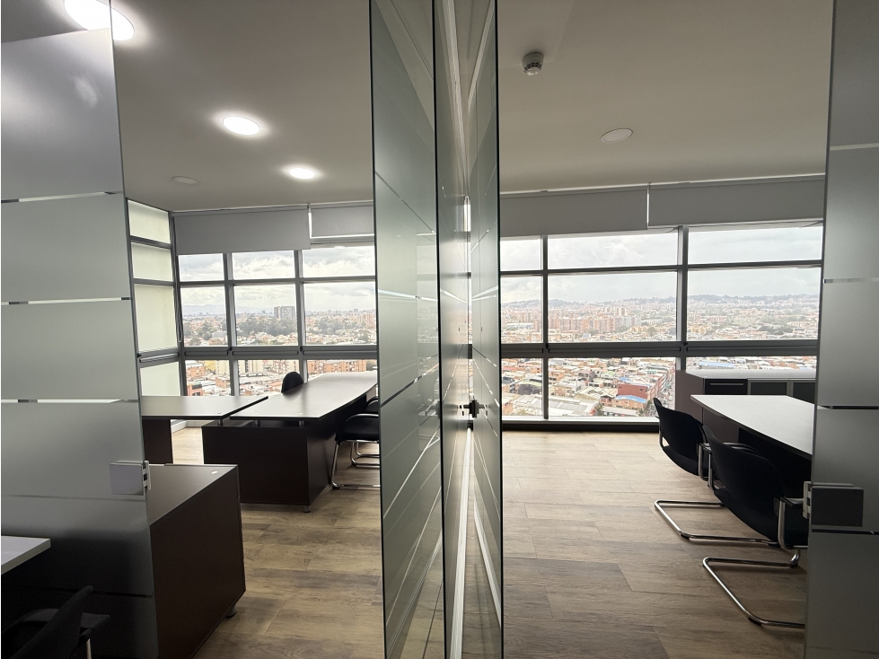 Oficina en Venta North Point Piso 14 Amoblada 121 m² 2 Parqueaderos - 3