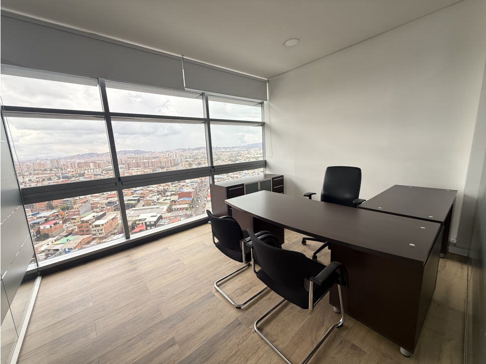 Oficina en Venta North Point Piso 14 Amoblada 121 m² 2 Parqueaderos - 2